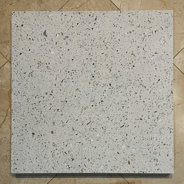 Florida Terrazzo by Glow Path Pavers animated to show light and dark